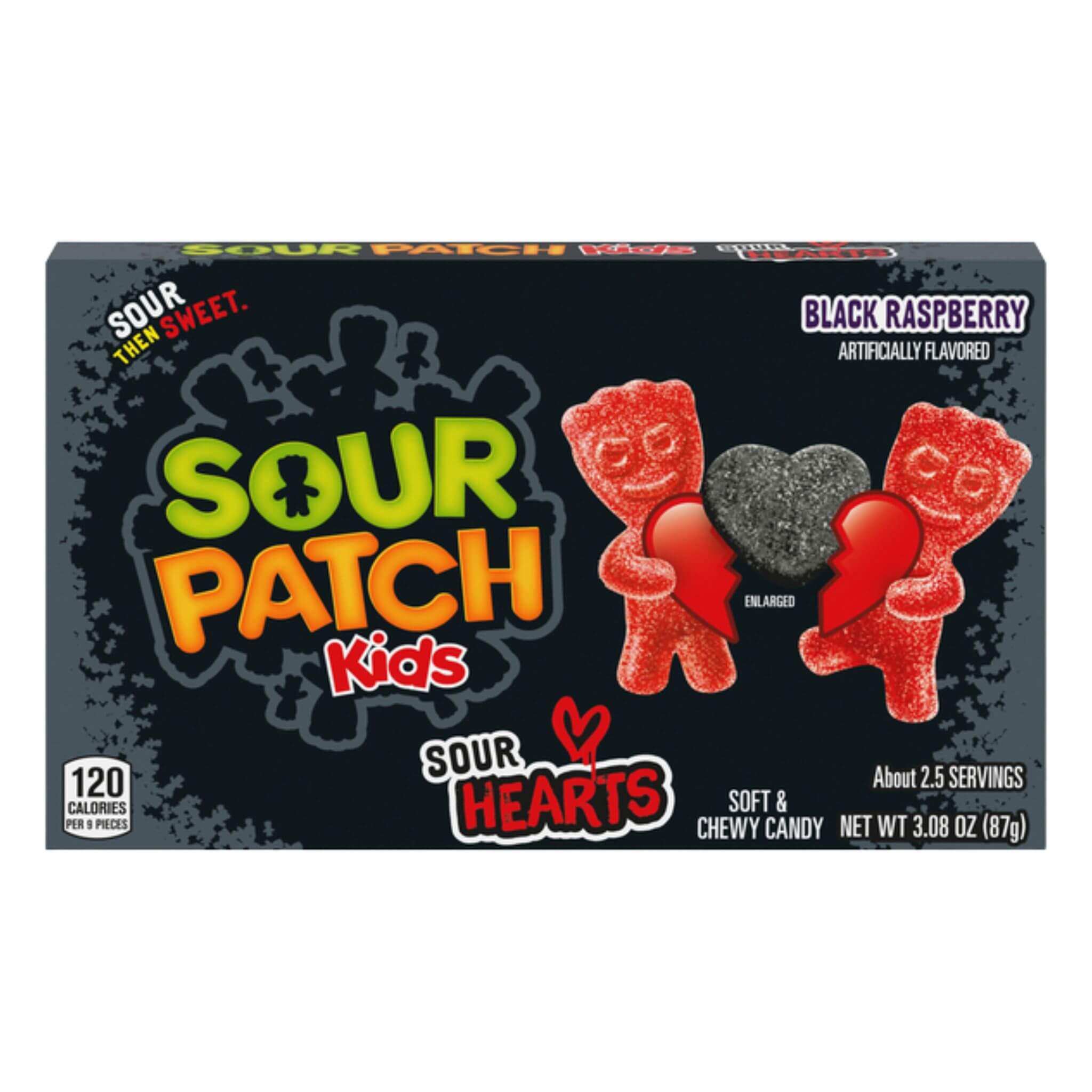 Sour Patch Black Raspberry Hearts Box