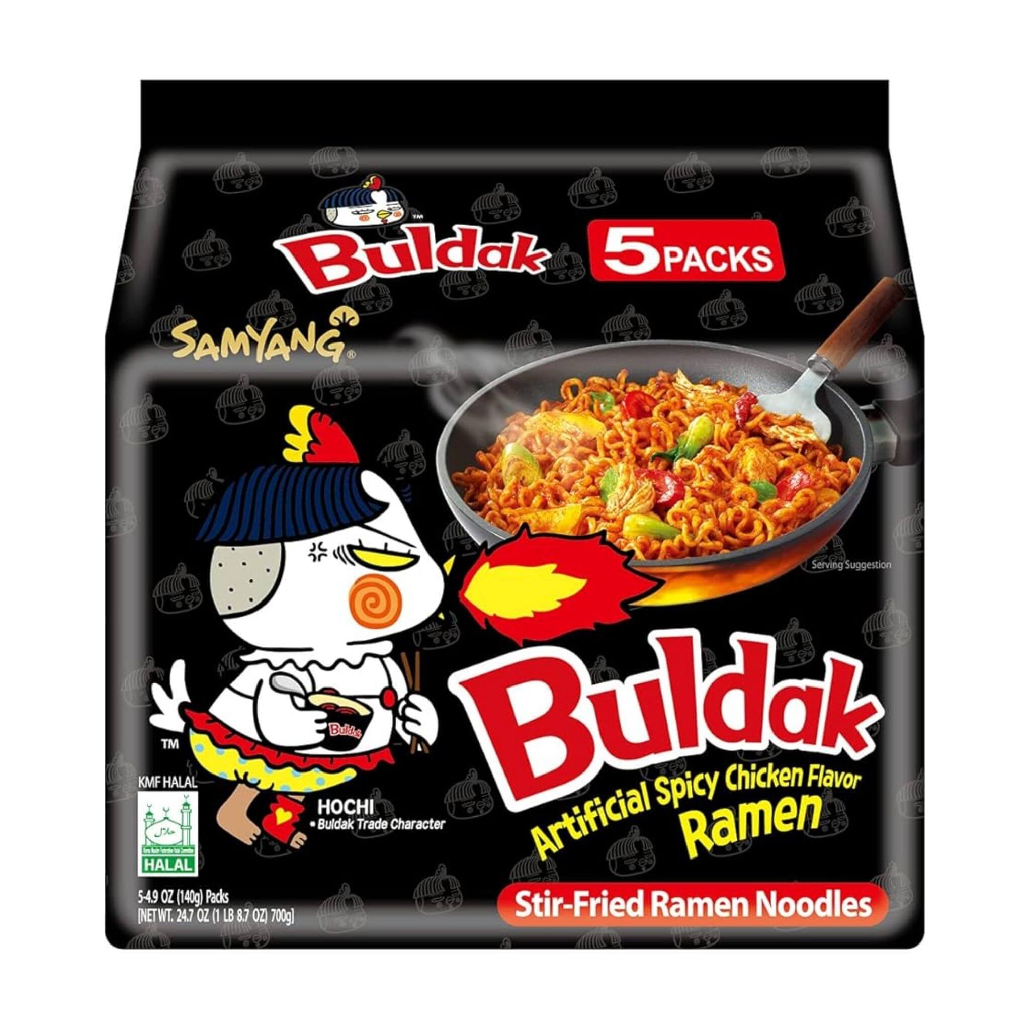 Samyang Buldak Hot Chicken Ramen (x5)