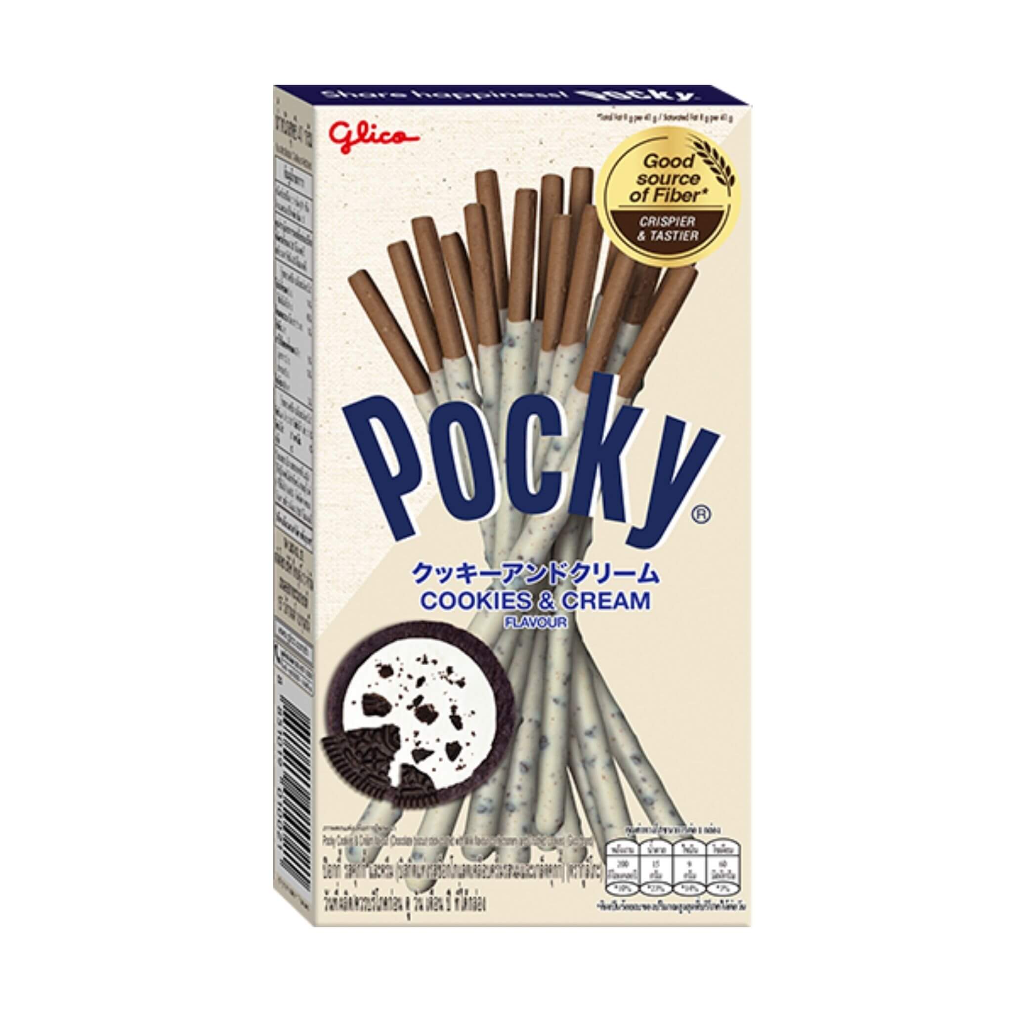 Pocky Cookies and Cream