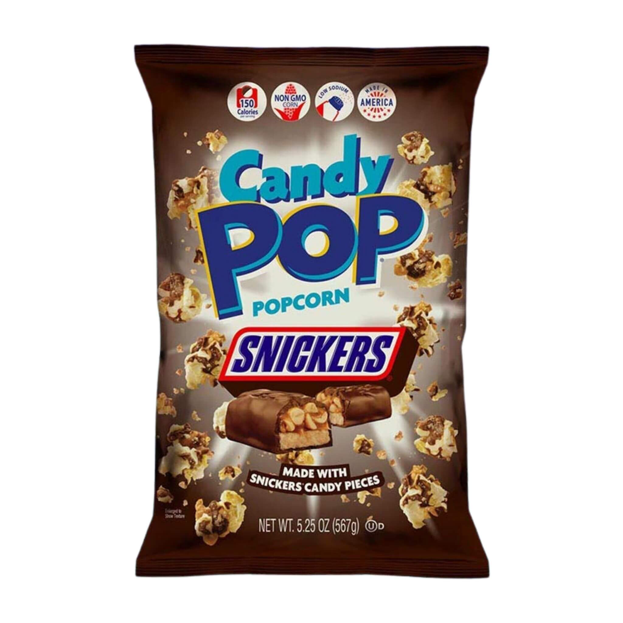 Candy Pop Popcorn Snickers