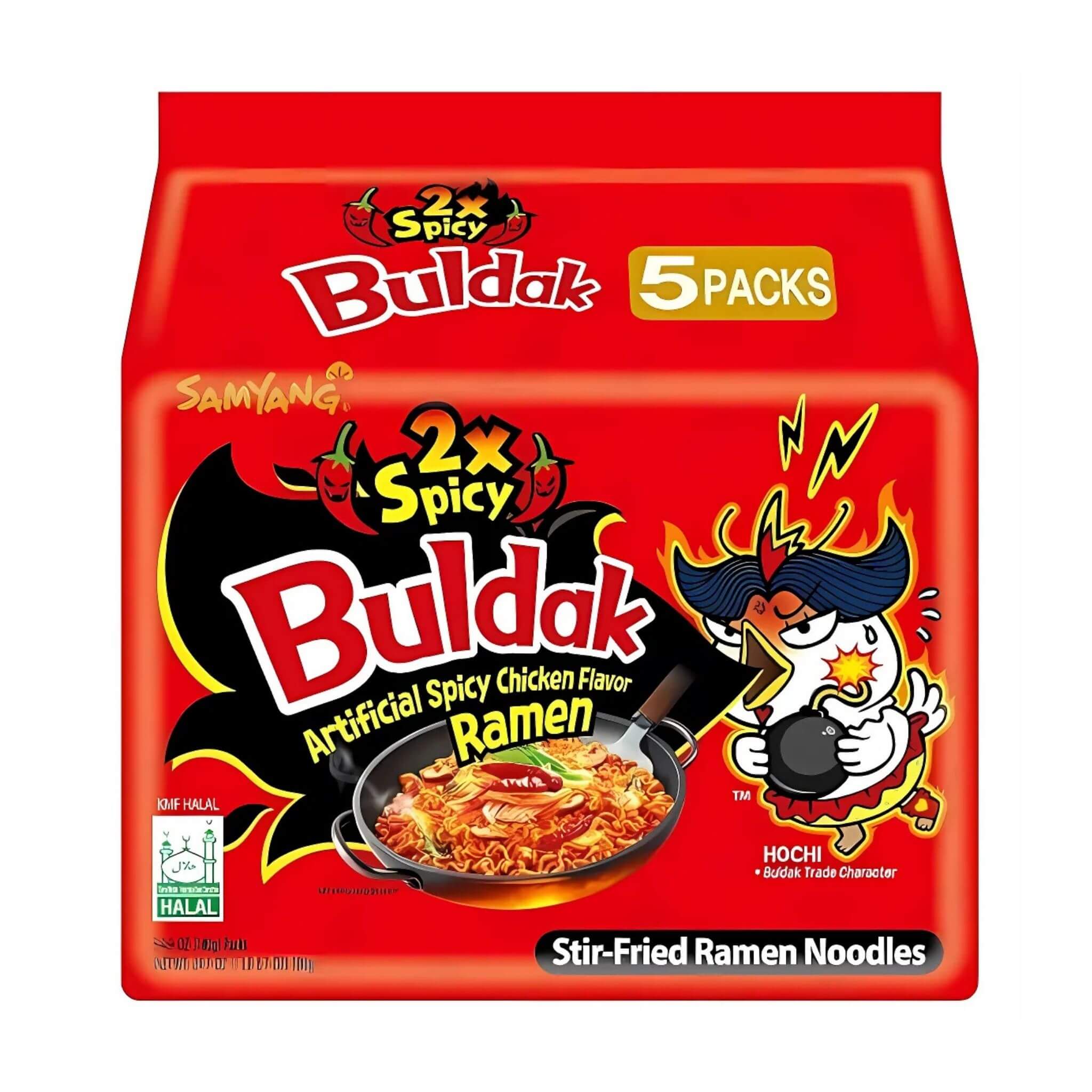 Samyang Buldak 2x Spicy Ramen (x5)
