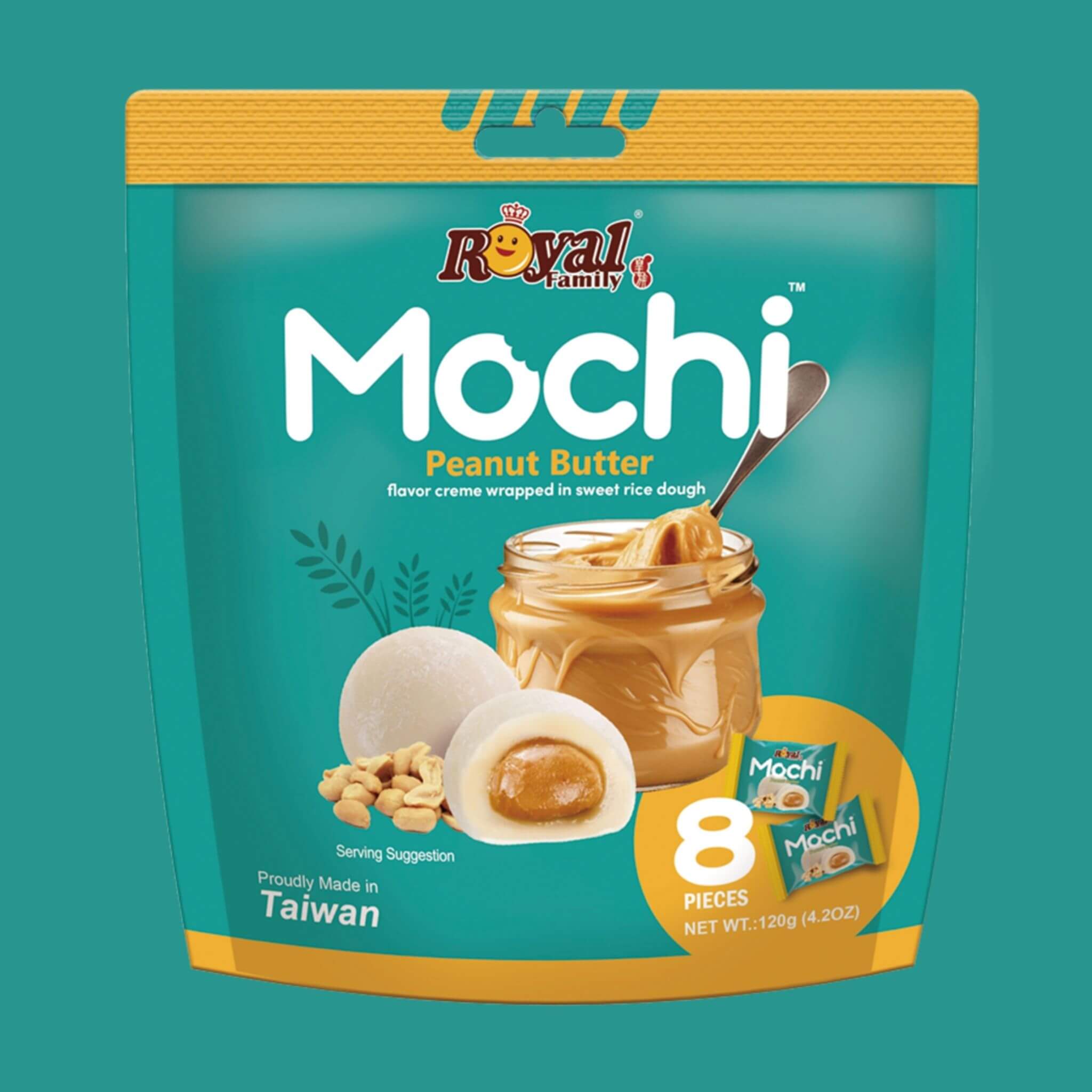 RF Peanut Butter Mochi