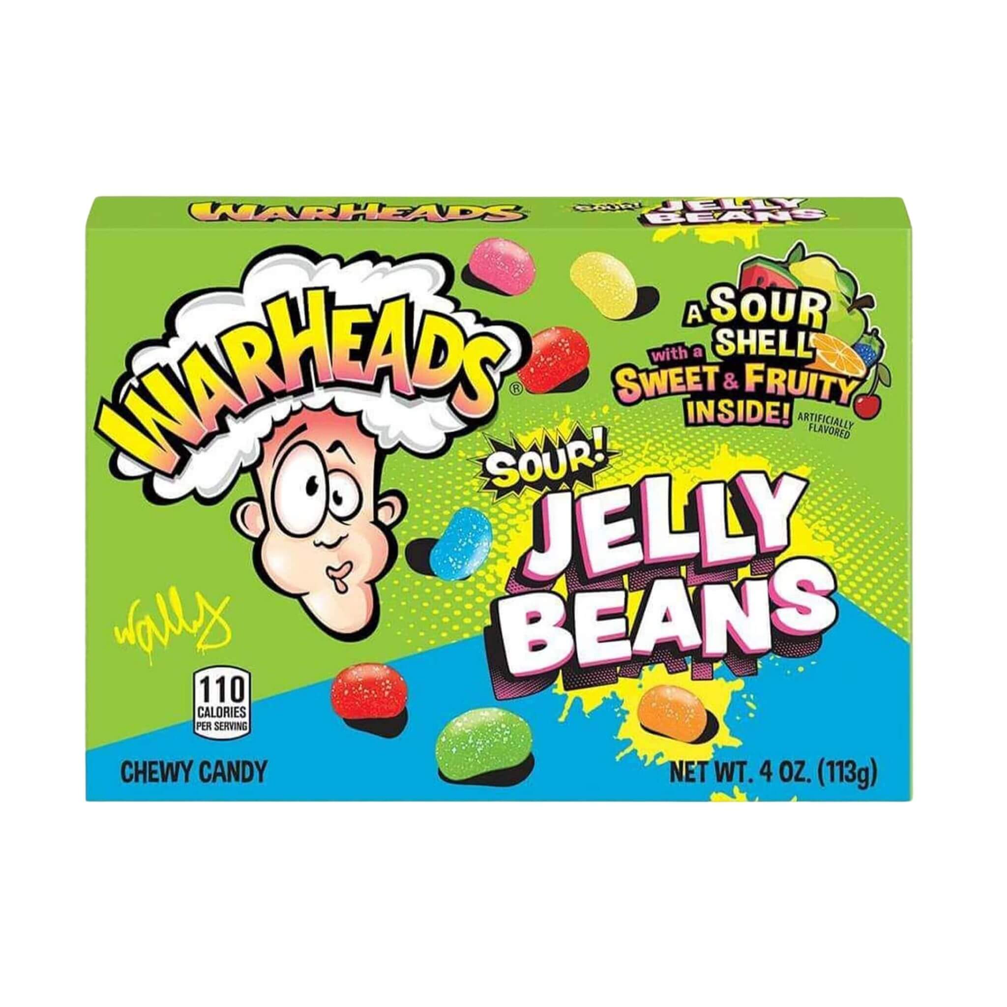 Warheads Sour Jelly Beans Box