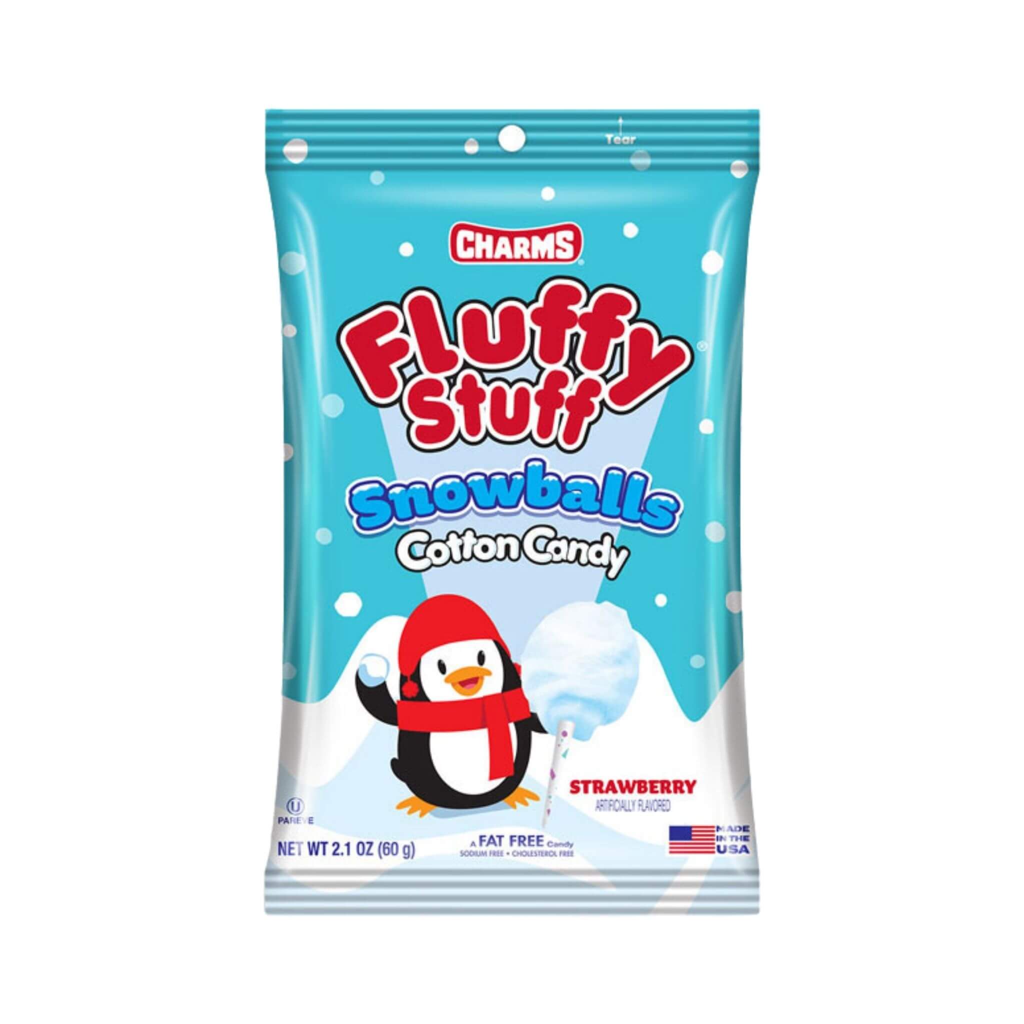 Charm's Fluffy Stuff Snowballs Cotton Candy